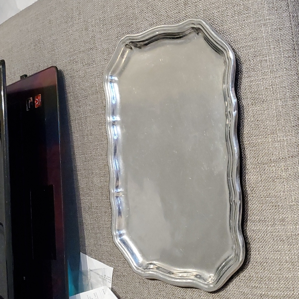 Vintage Pewter platter.